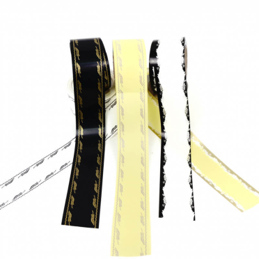 Text coroana funerara pe panglica de matase