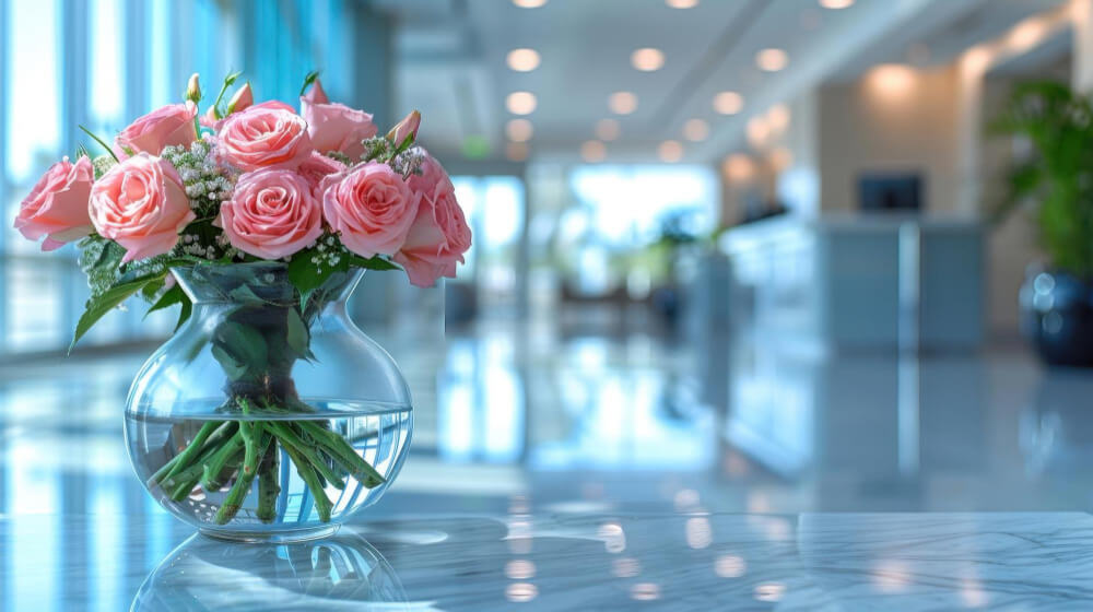 Flori, aranjamente florale si plante in mediul corporate