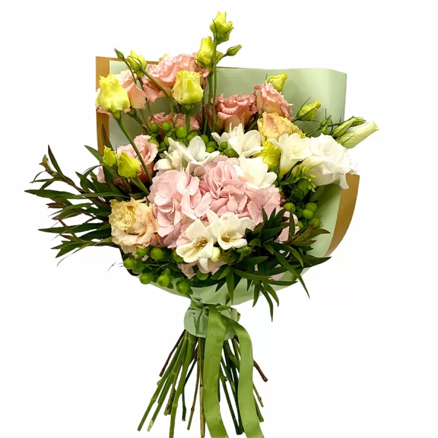 buchet lisianthus de iarna livrare bucuresti