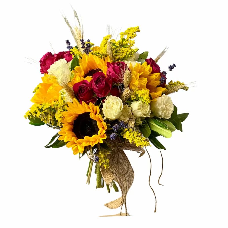 contrastul in design floral si buchete de flori