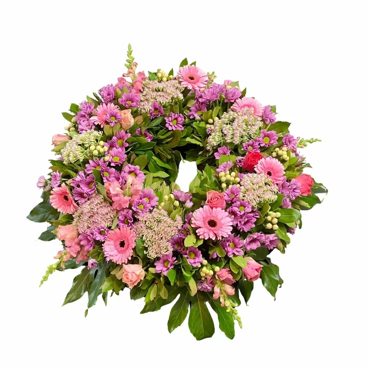 coroane funerare pentru inmormantari structura forme si flori
