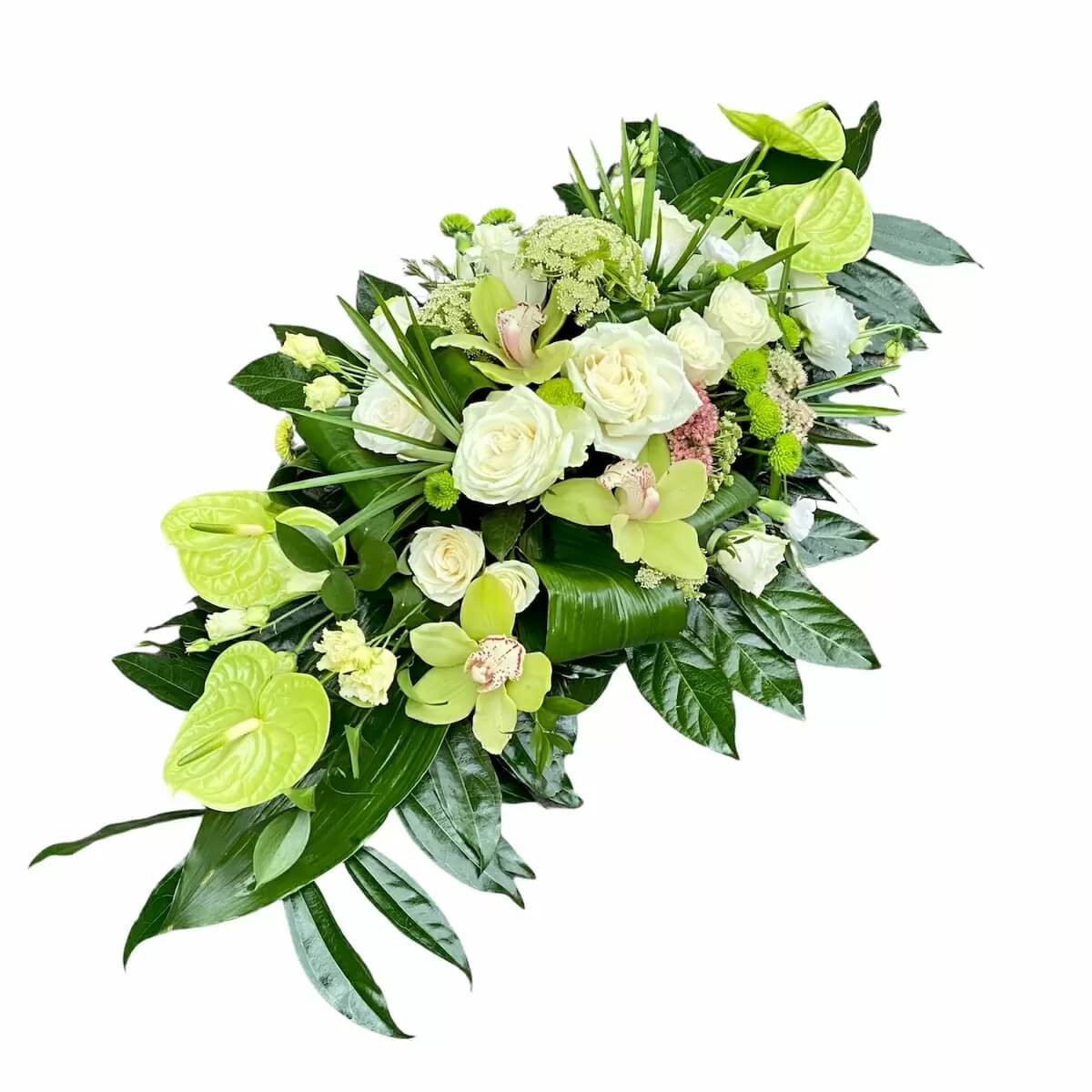 jerbe funerare flori forma culori