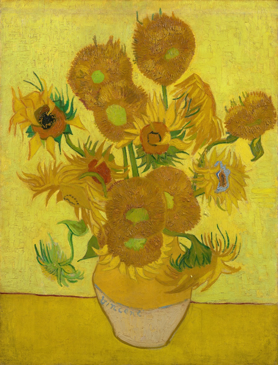 Van Gogh pictura cu floarea soarelui
